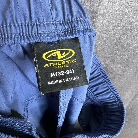 Mens Athletic Works Shorts DriWorks Drawstring Size M 32-34 (Actual 28-30Wx7L) - Picture 7 of 7
